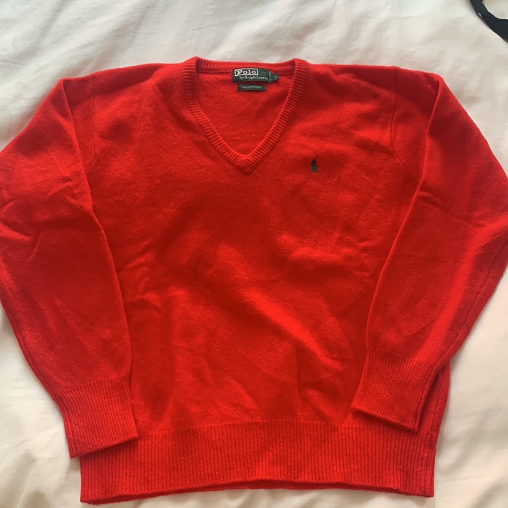 Polo by Ralph a Lauren 100% Lambswool sweater